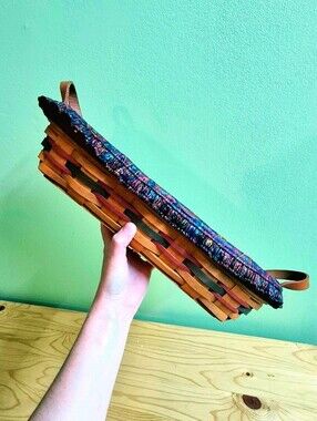 Vintage 1997 Longaberger Father's Day Personal Organizer Basket